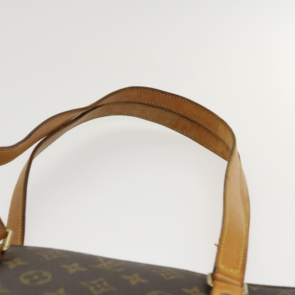 Louis Vuitton, Bags, Louis Vuitton Babylone Tote Vintage Monogram Coated  Canvas Vachetta Leather Bag