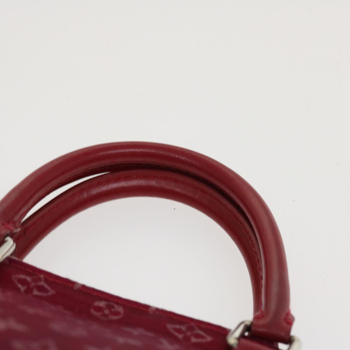 Louis Vuitton, Bags, Louis Vuitton 202 Little Alma Handbag Red Monogram  Satin M92350 71065