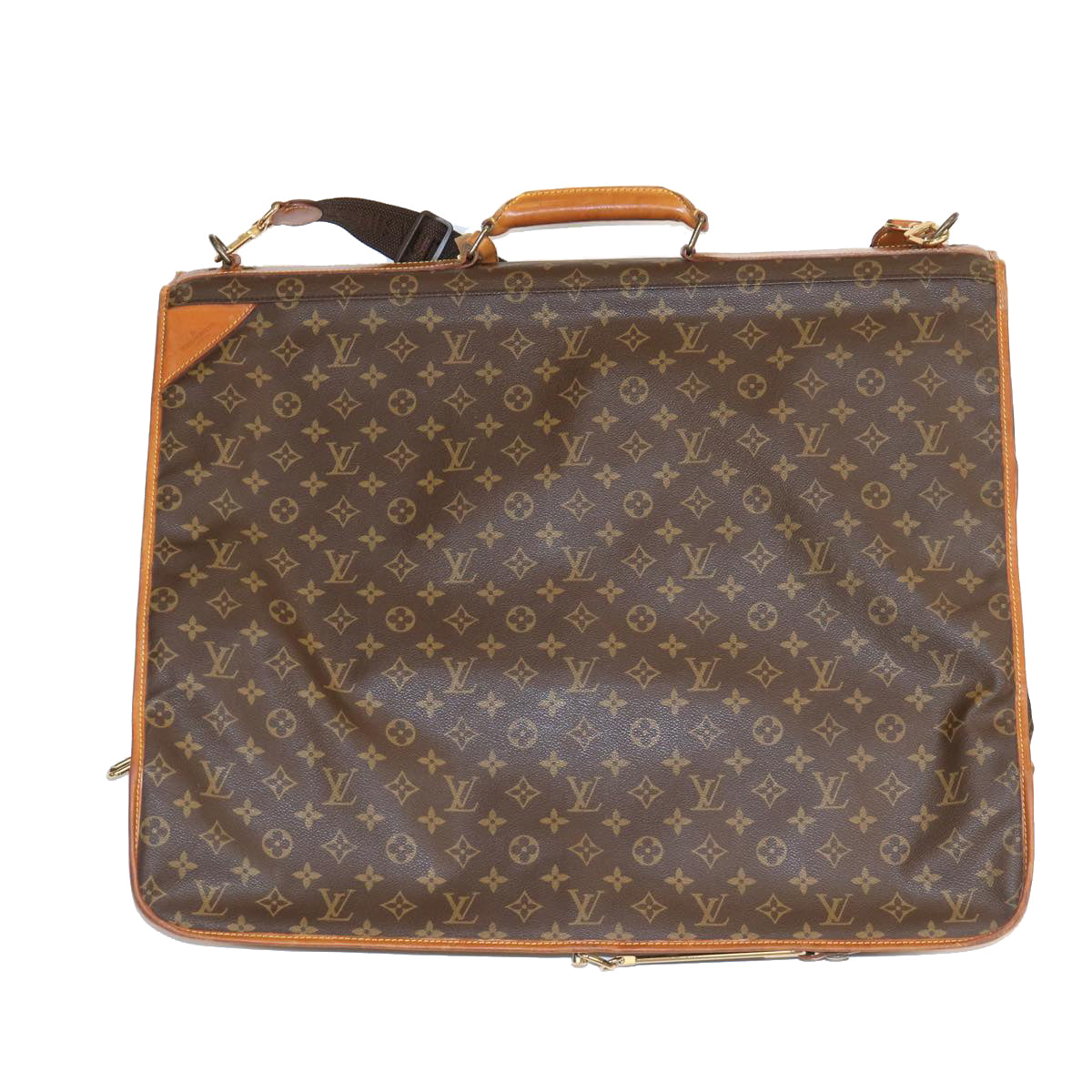 Louis Vuitton Briefcase Monogram Canvas Travel Bag with