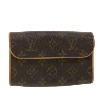 LOUIS VUITTON Monogram Pochette Florentine Waist Bag M51855 LV Auth 38610