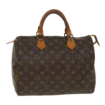 LOUIS VUITTON Monogram Speedy 30 Hand Bag M41526 LV Auth 38732