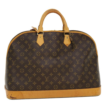 LOUIS VUITTON Monogram Alma Voyage MM Hand Bag M41446 LV Auth 38750