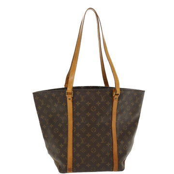 LOUIS VUITTON Monogram Sac Shopping Tote Bag M51108 LV Auth 38874