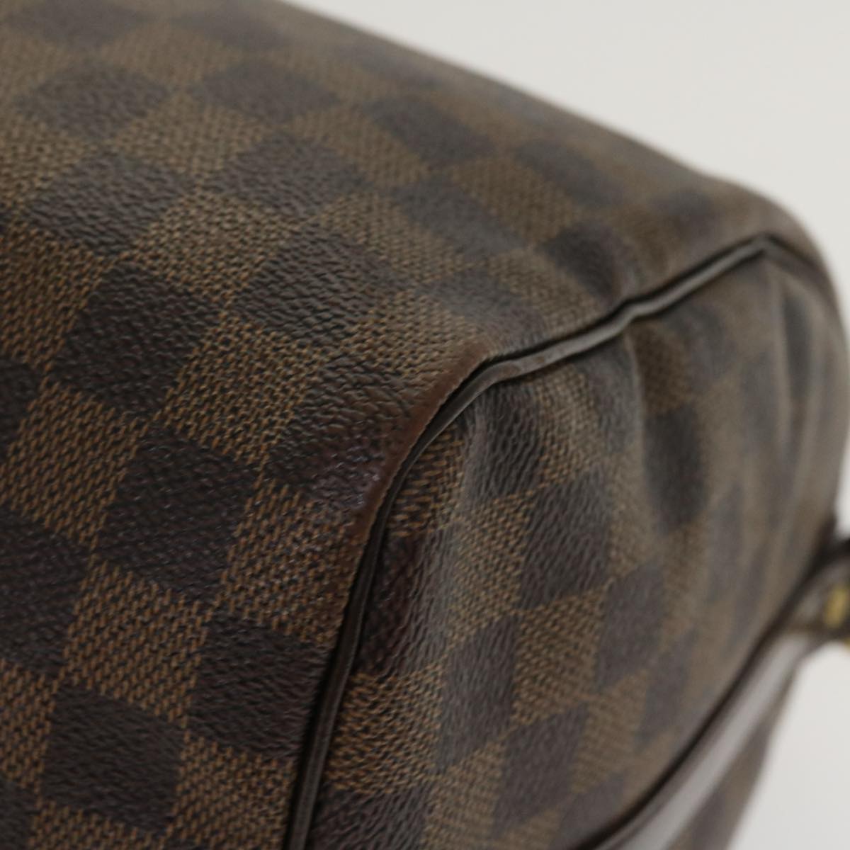 Auth Louis Vuitton Speedy Bandouliere 30 Damier Ebene N41367