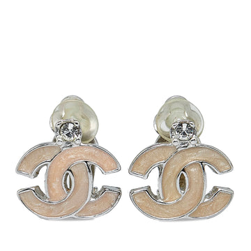 CHANEL CC Clip-On Earrings Costume Earrings