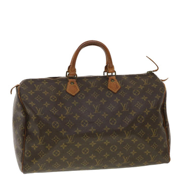 LOUIS VUITTON Monogram Speedy 40 Hand Bag M41522 LV Auth 39427