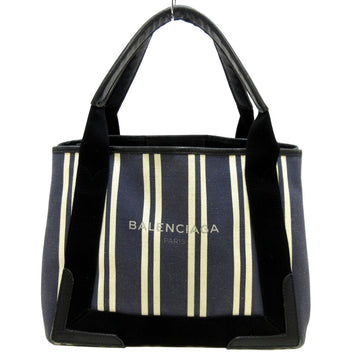 Balenciaga Navy Cabas Tote