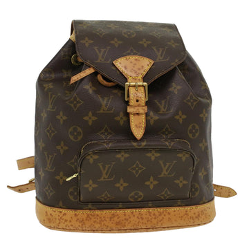 LOUIS VUITTON Monogram Montsouris MM Backpack M51136 LV Auth 39698