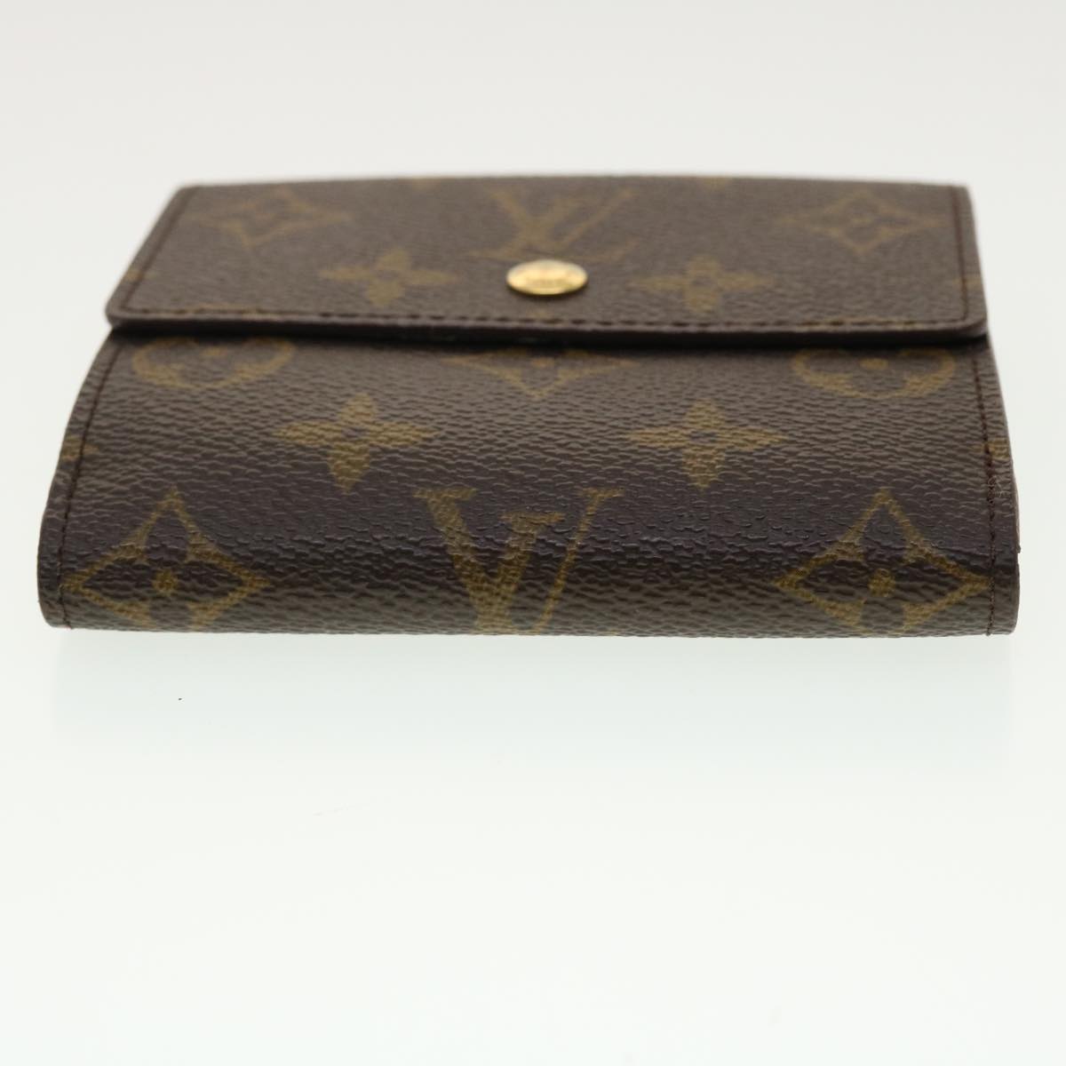 Louis Vuitton Wallet Brown Monogram Portefeiulle Elise Trifold Wallet