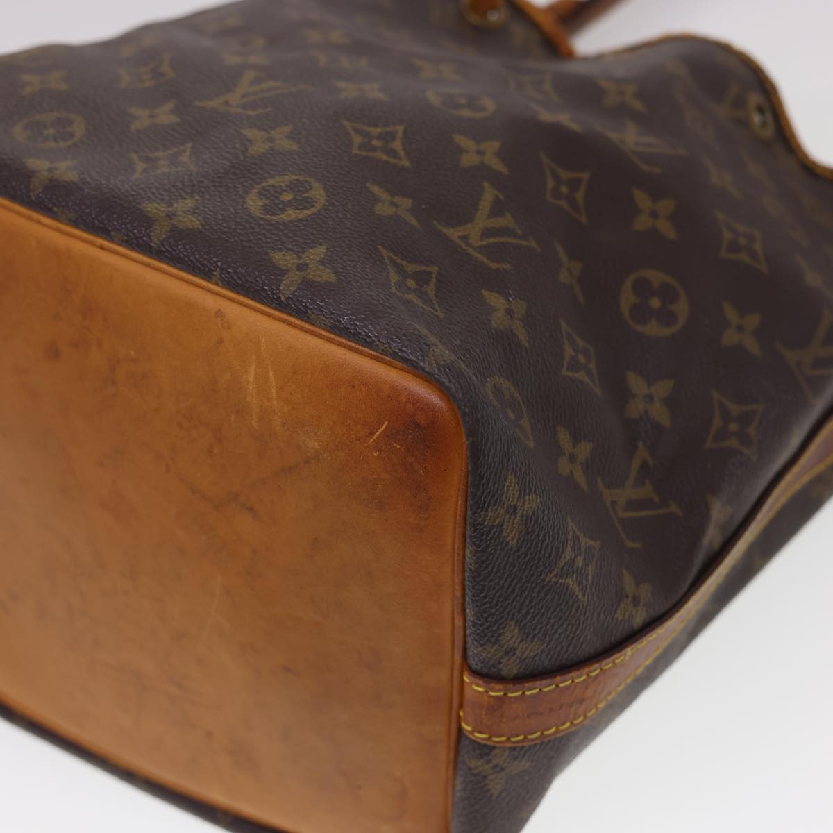 LOUIS VUITTON Monogram Petit Noe Shoulder Bag M42226 LV Auth 39981