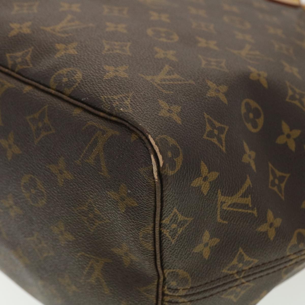 LOUIS VUITTON Monogram Neverfull GM Tote Bag M40157 LV Auth 39983