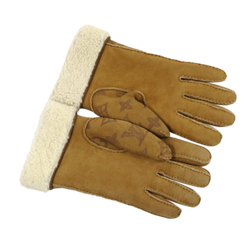 LOUIS VUITTON Monogram Shearling Gloves Other Accessories