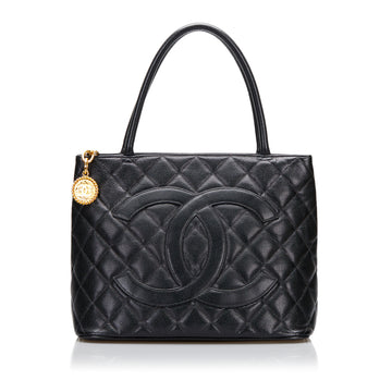 Chanel Caviar Medallion Tote Tote Bag