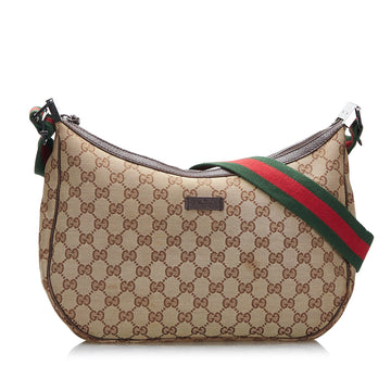 Gucci GG Canvas Web Crossbody Crossbody Bag