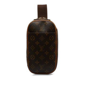 LOUIS VUITTON Monogram Pochette Gange Crossbody Bag