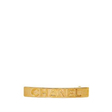 CHANEL Logo Brooch Costume Brooch