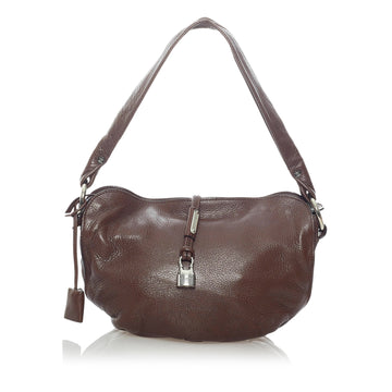 Celine Small Bittersweet Leather Shoulder Bag
