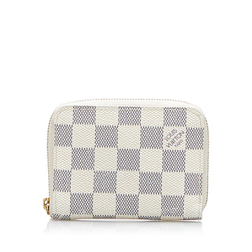 LOUIS VUITTON Damier Azur Zippy Coin Purse Other Accessories