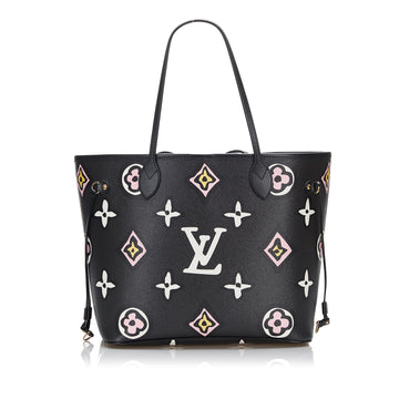 Louis Vuitton Monogram Wild at Heart Neverfull MM Tote Bag