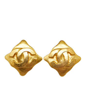 CHANEL CC Clip On Earrings Costume Earrings