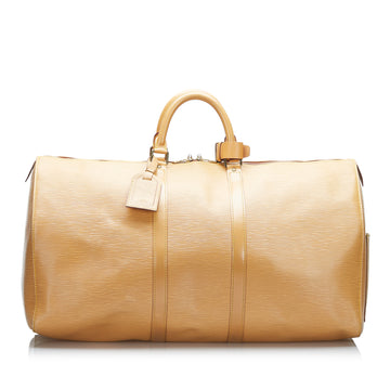 LOUIS VUITTON Epi Keepall 55 Travel Bag