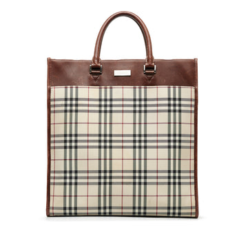 BURBERRY House Check Tote Tote Bag