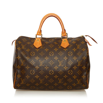 Louis Vuitton Monogram Speedy 30 Boston Bag