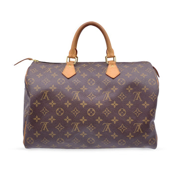 LOUIS VUITTON Monogram Canvas Speedy 35 Top Handle Bag M41524