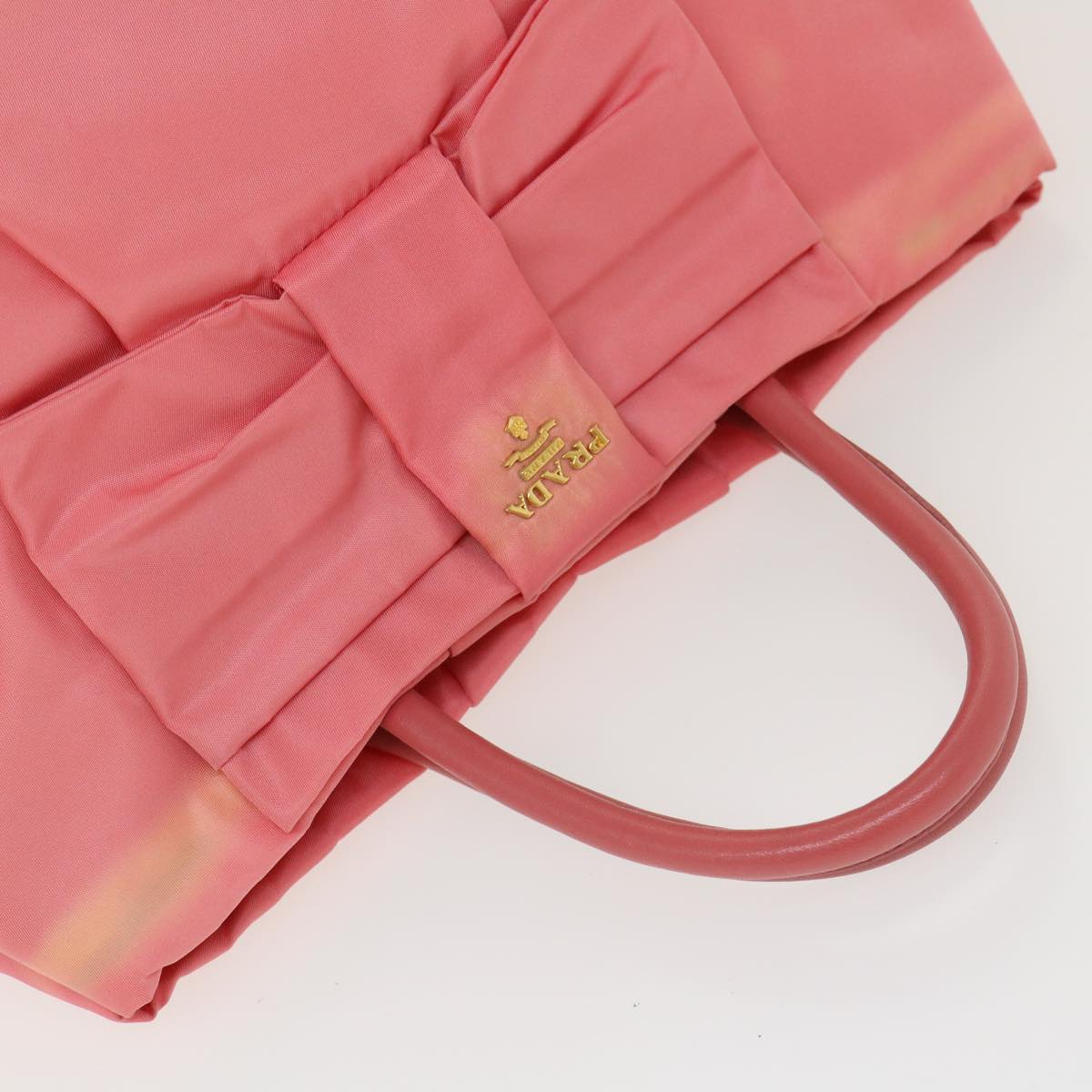 Prada pink nylon shoulder bag hot sale