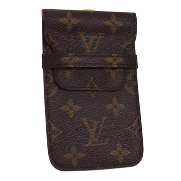 LOUIS VUITTON Monogram Smartphone Soft Case M60373 LV Auth 40123