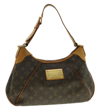 LOUIS VUITTON Monogram Thames PM Shoulder Bag M56384 LV Auth 40129