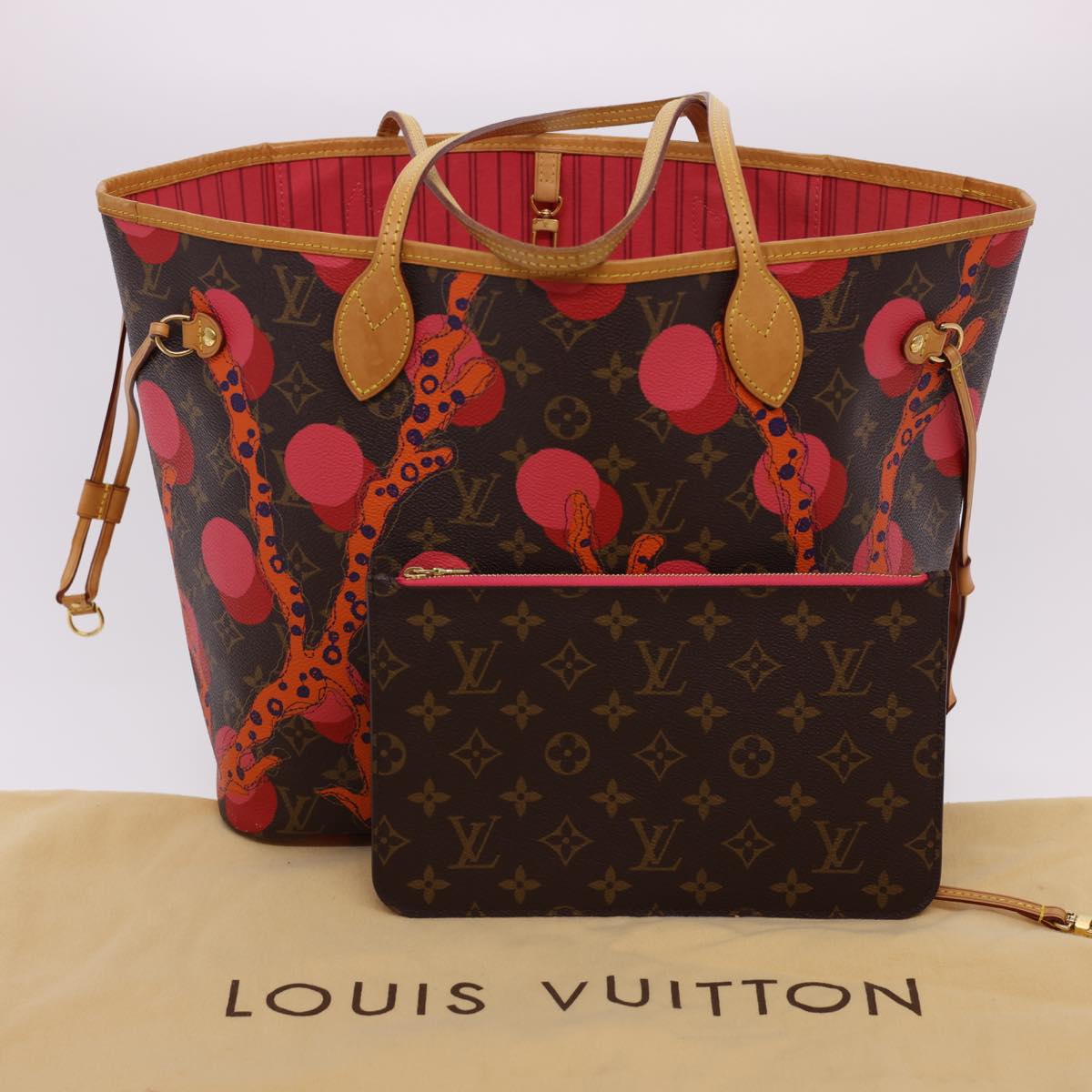 Louis Vuitton Ramages Neverfull MM Tote Bag