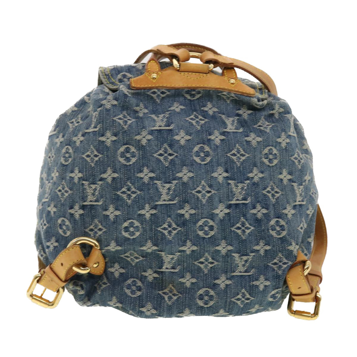 Louis Vuitton LOUIS VUITTON Monogram Denim Sack Add GM Backpack Rucksack  Blue M95056 Sac A Dos