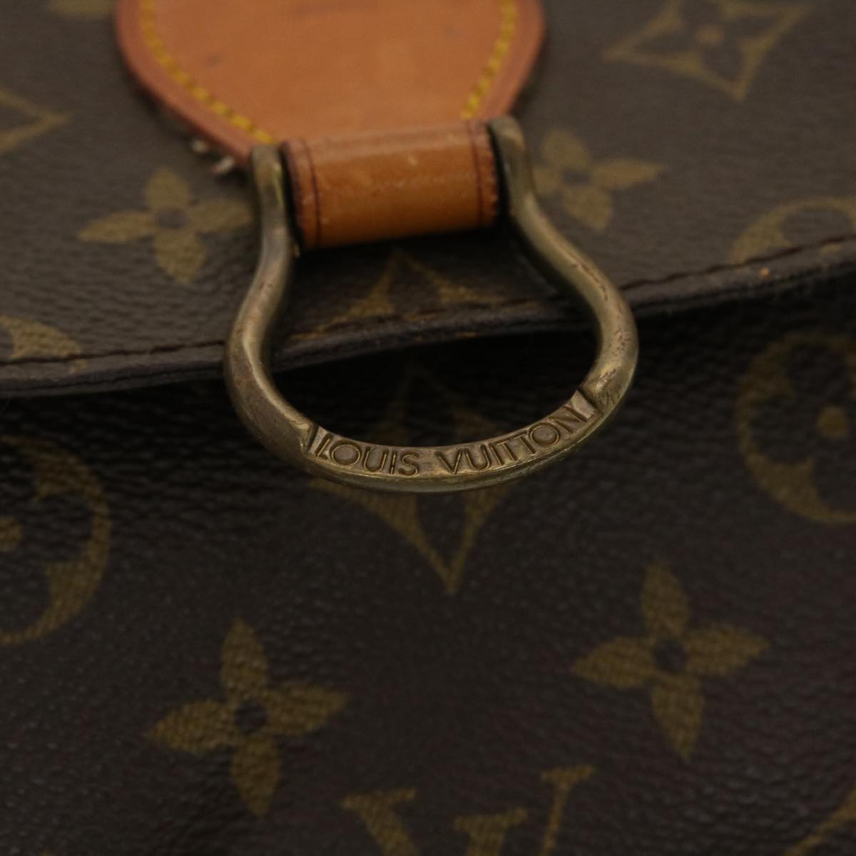 LOUIS VUITTON Monogram Saint Cloud GM Shoulder Bag M51242 LV Auth 40444