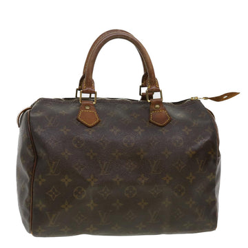 LOUIS VUITTON Monogram Speedy 30 Hand Bag M41526 LV Auth 40584