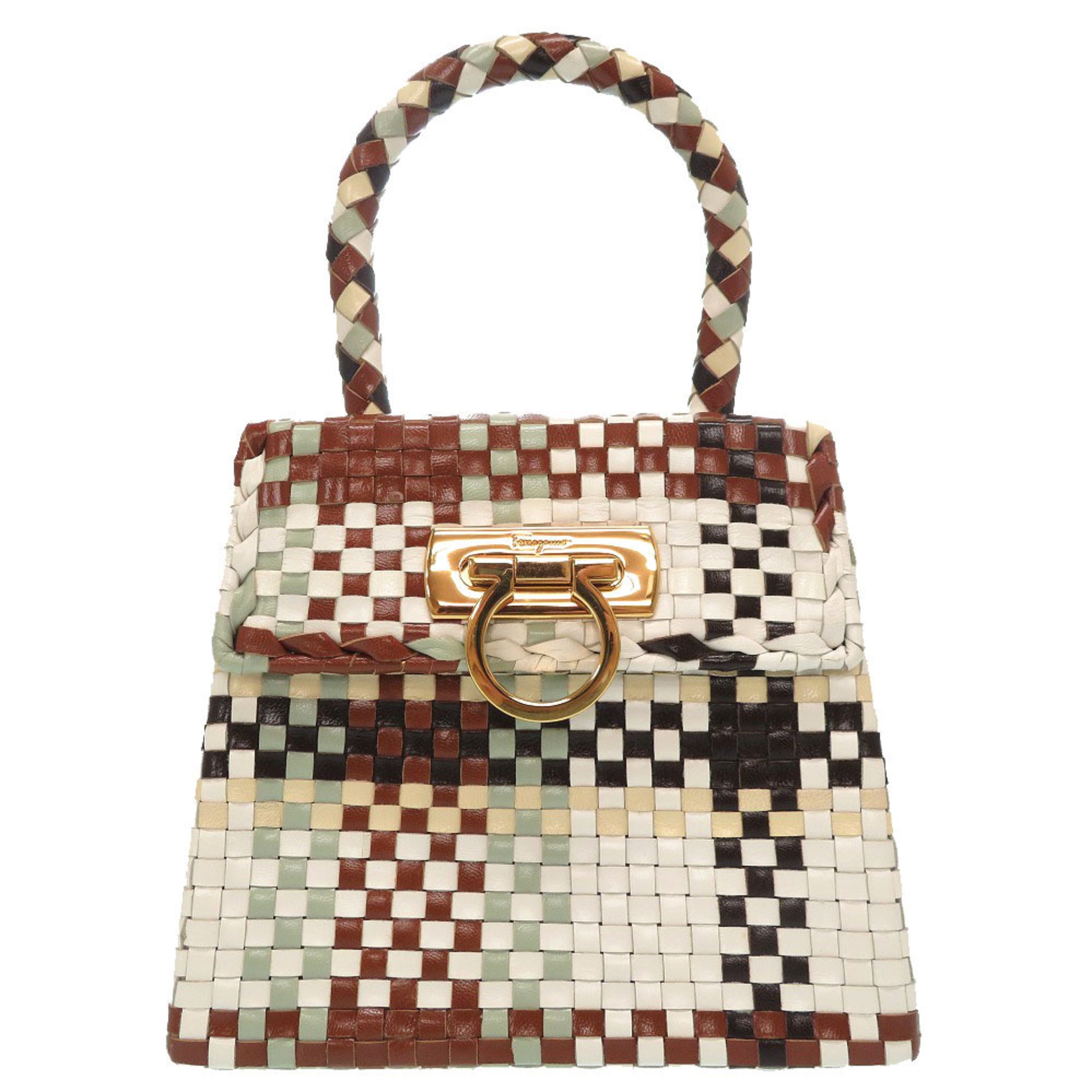 Ferragamo 2024 wicker bag