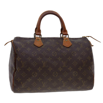 LOUIS VUITTON Monogram Speedy 30 Hand Bag Vintage M41526 LV Auth 40673