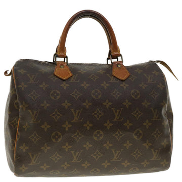 LOUIS VUITTON Monogram Speedy 30 Hand Bag M41526 LV Auth 40821