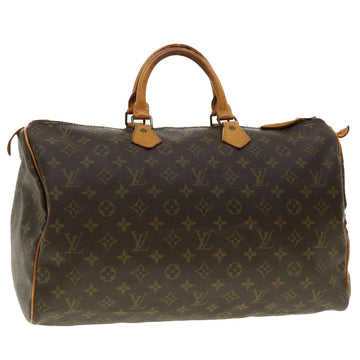 LOUIS VUITTON Monogram Speedy 40 Hand Bag M41522 LV Auth 40868