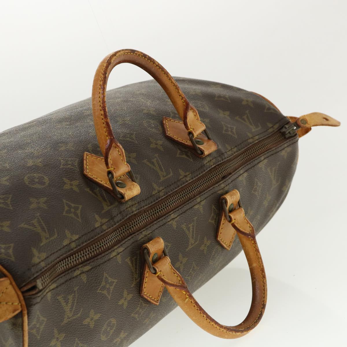 Louis Vuitton Monogram Speedy 40 Hand Bag M41522 LV Auth 26880 Cloth  ref.459886 - Joli Closet
