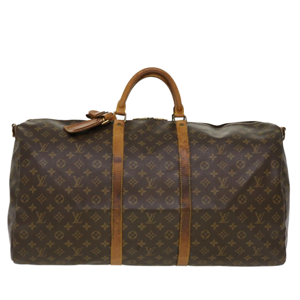 Louis Vuitton Monogram Keepall Bandouliere 55 Boston Bag M41414 USED