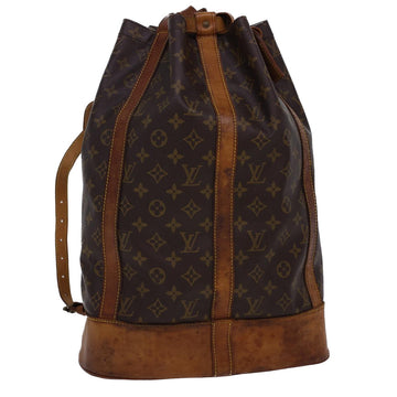 Louis Vuitton LV Monogram Randonnee GM Backpack Brown