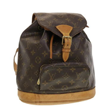 LOUIS VUITTON Monogram Montsouris MM Backpack M51136 LV Auth 41038