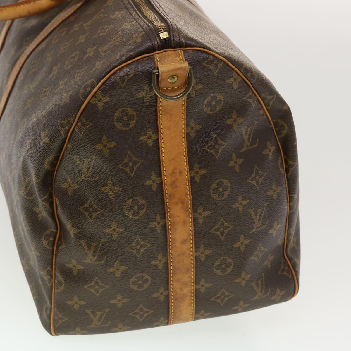 Louis Vuitton Monogram Keepall Bandouliere 55 Boston Bag M41414 LV