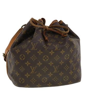 LOUIS VUITTON Monogram Petit Noe Shoulder Bag M42226 LV Auth 41117