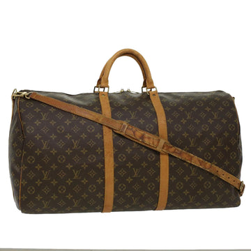 LOUIS VUITTON Monogram Keepall Bandouliere 60 Boston Bag M41412 LV Auth 41246