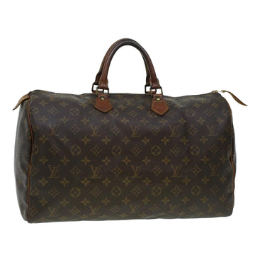 LOUIS VUITTON Monogram Speedy 40 Hand Bag M41522 LV Auth 41456