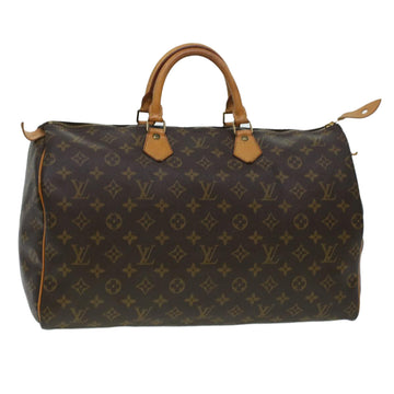 LOUIS VUITTON Monogram Speedy 40 Hand Bag M41522 LV Auth 41459