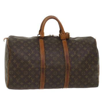 LOUIS VUITTON Monogram Keepall 50 Boston Bag M41426 LV Auth 41524