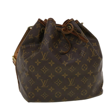 LOUIS VUITTON Monogram Petit Noe Shoulder Bag M42226 LV Auth 41578